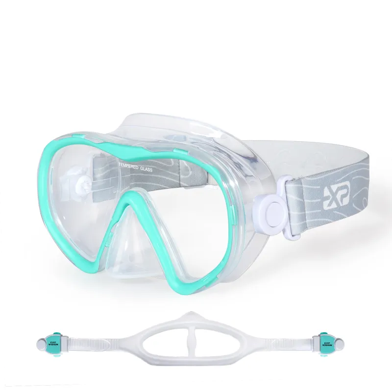 Anti-Fog Scuba Diving Mask with Fabric Strap for Adult Men Women