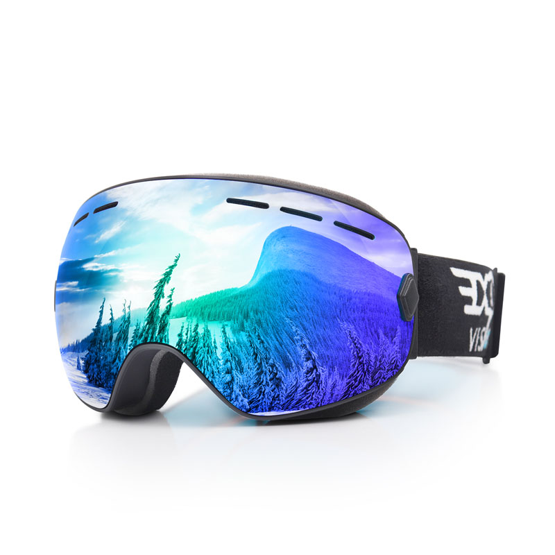 Anti Fog UV400 Protection Adult Ski Goggles