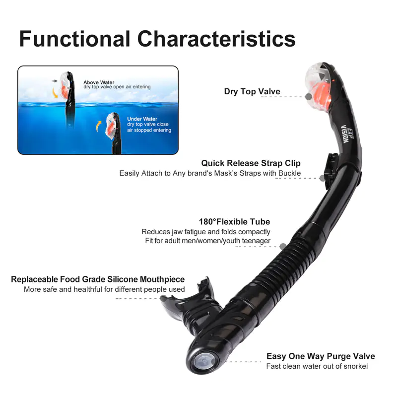 Anti Fog Diving Mask With Fins