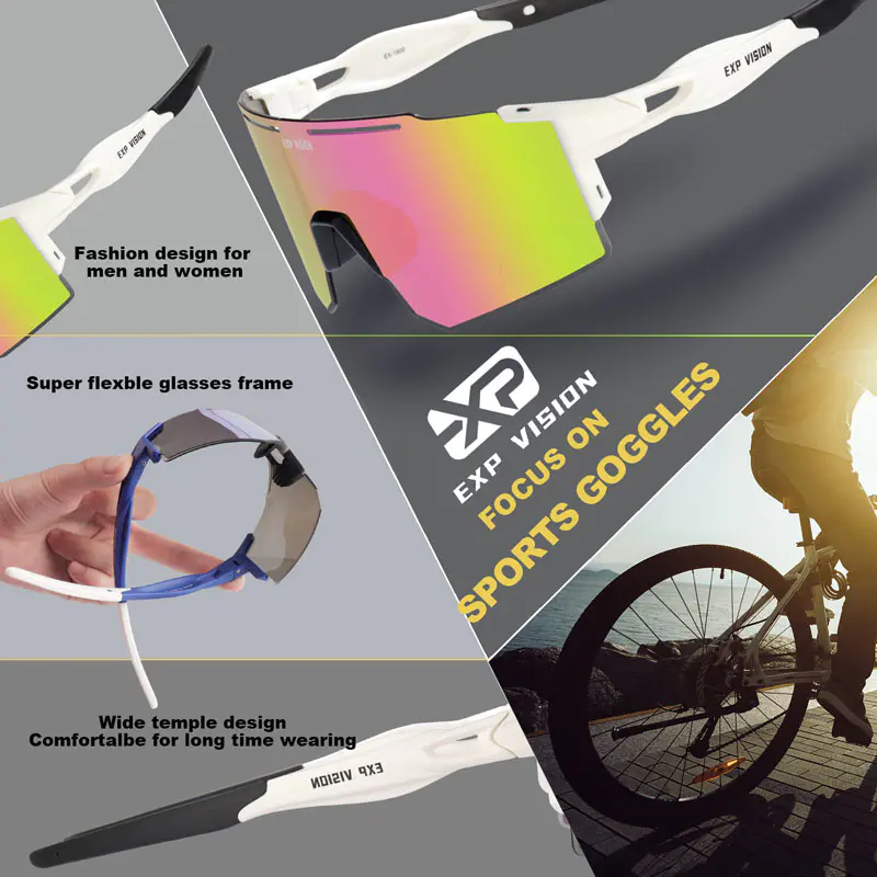 Frameless Cycling Glasses